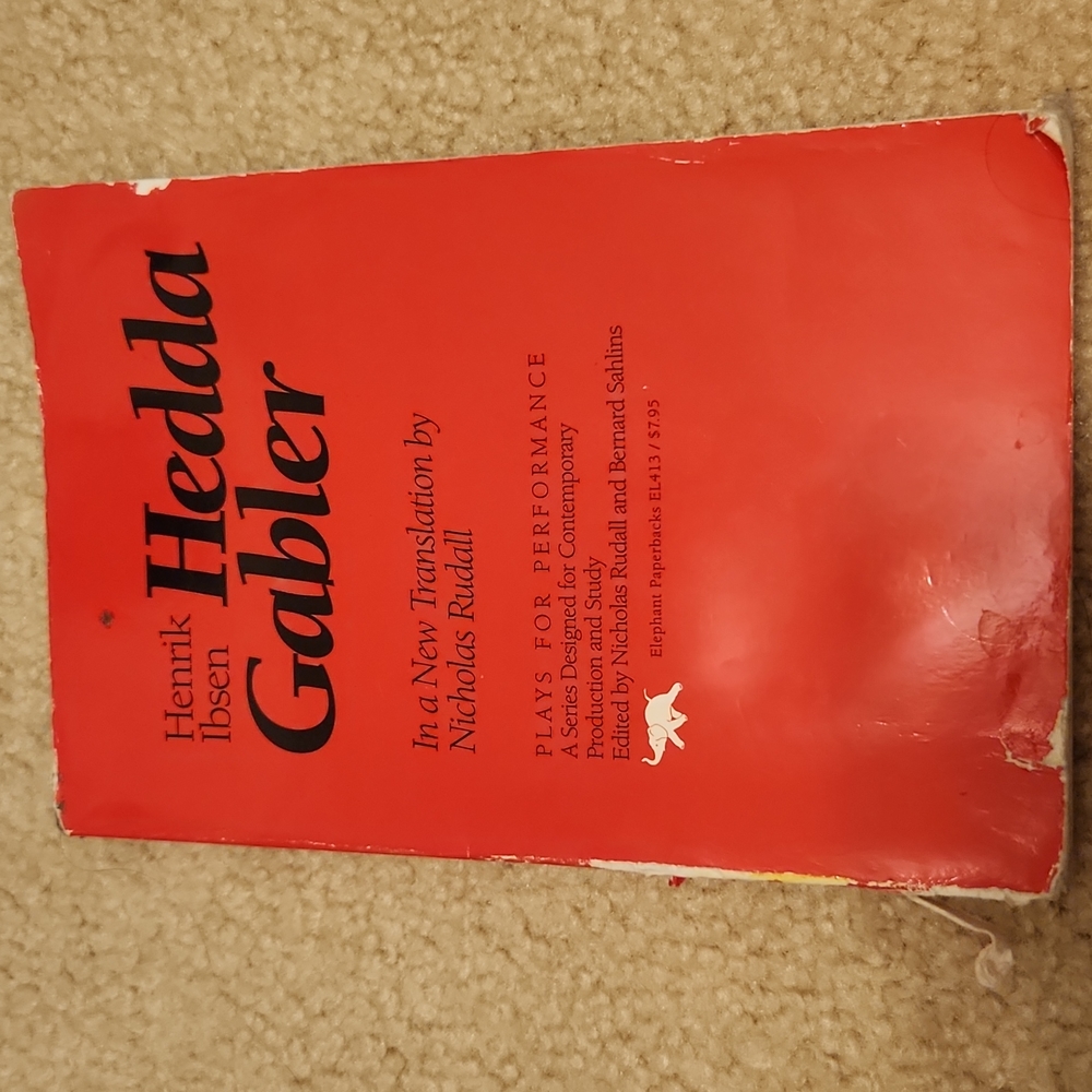 Hedda Gabler by Henrik Ibsen playbook